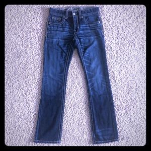 Buckle Black Straight Jeans Fit #3
